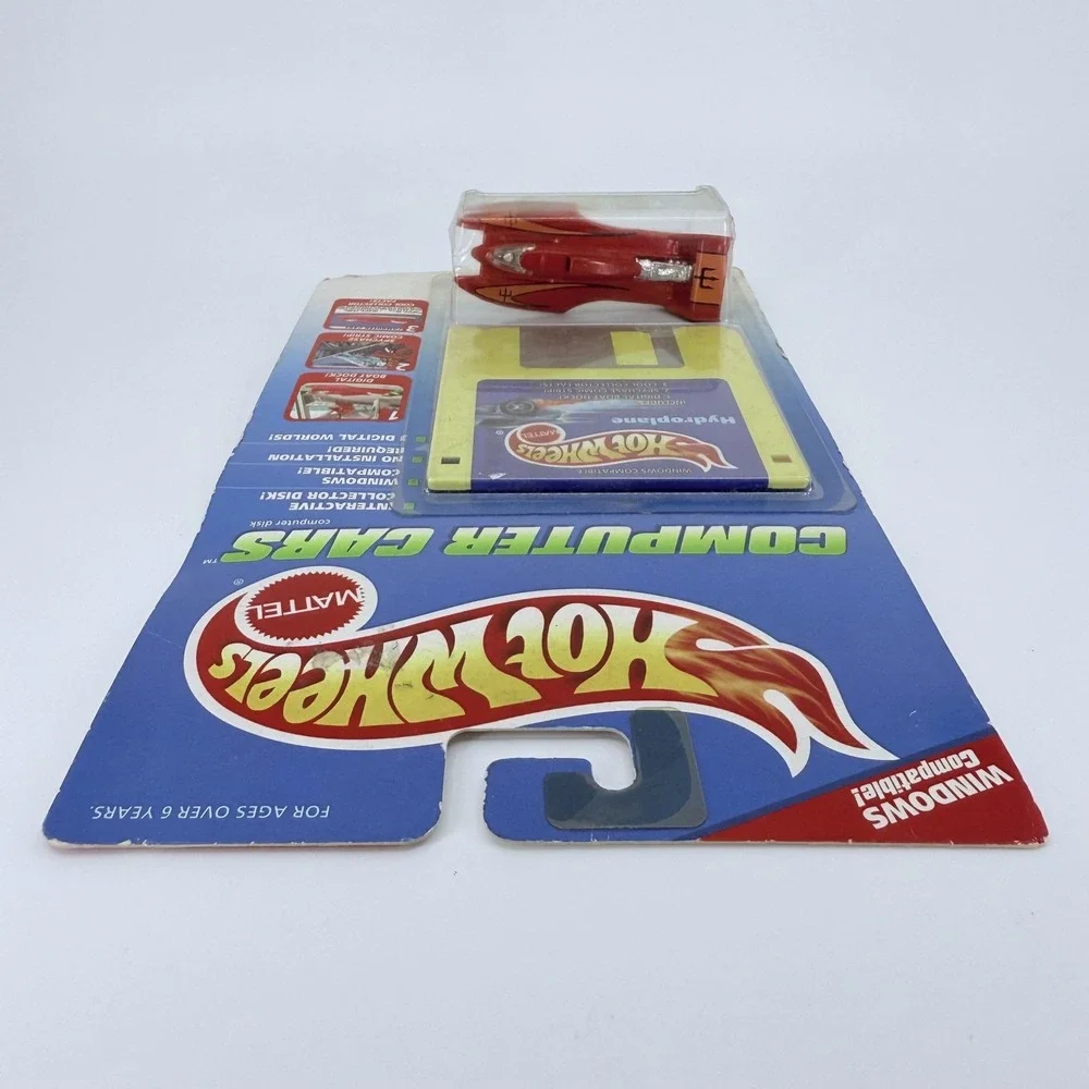 Vintage Hot Wheels Computer Cars Hydroplane Disk‎ 1996 Windows New Sealed